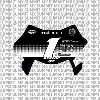 Horizon Number Plate Decal