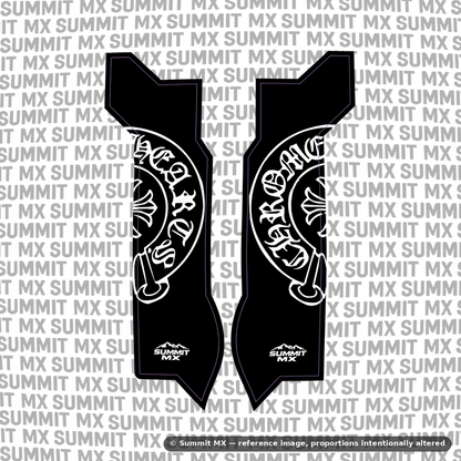 Chrome Hearts Fork Guard Decals