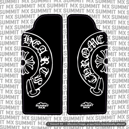 Chrome Hearts Fork Guard Decals