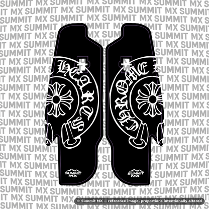 Chrome Hearts Fork Guard Decals