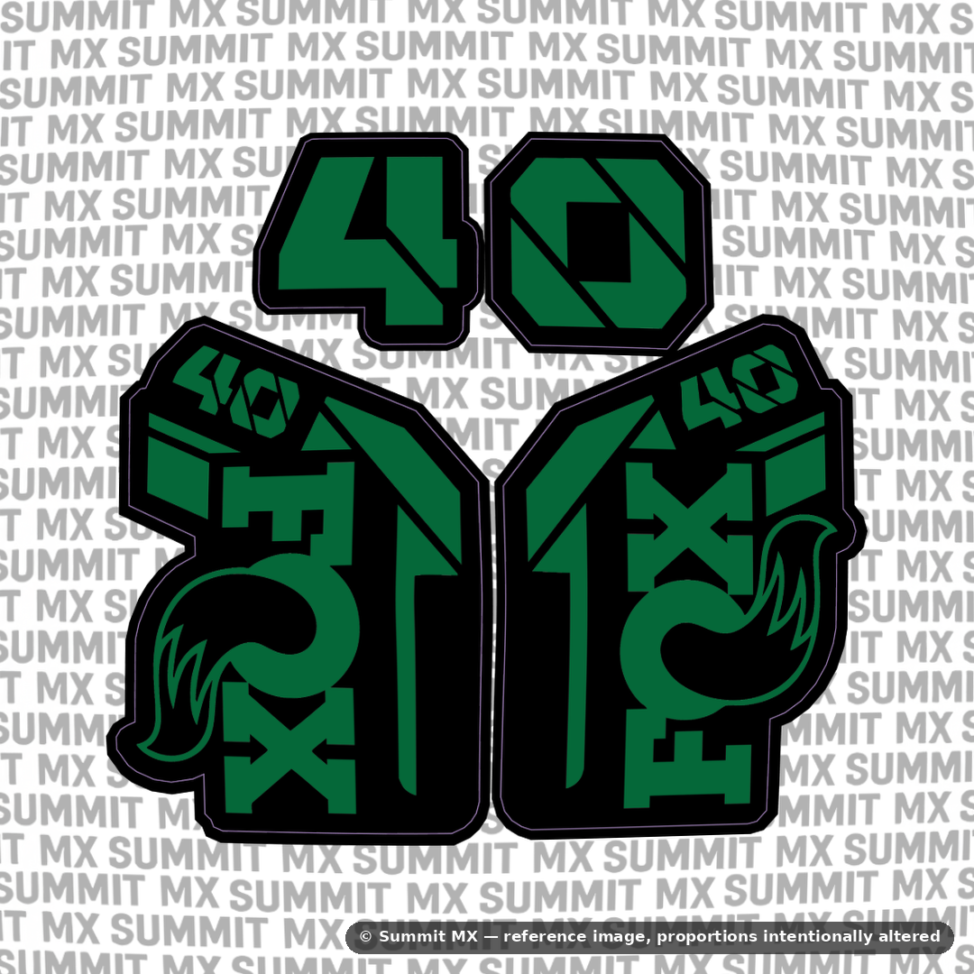 Fox 40 Fork Tube Decal
